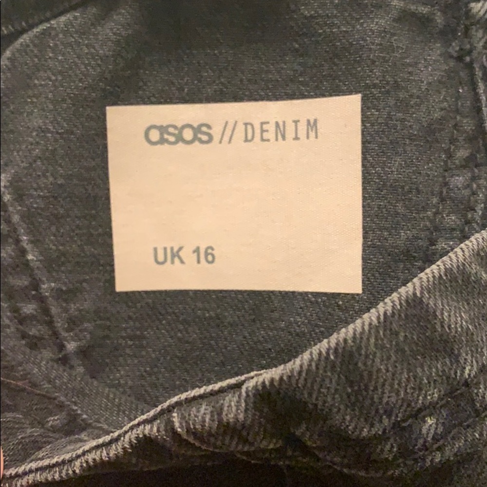 ASOS denim overall dress - Picture 2 of 5